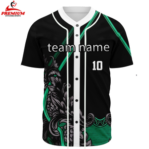 Maillot de baseball personnalisé pour homme, haute qualité, respirant, vente en gros - Product Image 6