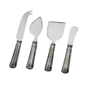 ชุดชีสทำจากสแตนเลสสตีลชุบเงินดีไซน์หรูหราเหมาะสำหรับงานอีเวนต์ในโรงแรมเครื่องใช้บนโต๊ะอาหารคุณภาพดีเยี่ยม - Product Image 1