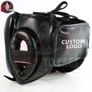 Casque de boxe d'entraînement en cuir PU de qualité supérieure, sangles réglables, mousse absorbant les chocs, protège-dents confortable à large ouverture - Product Image 4