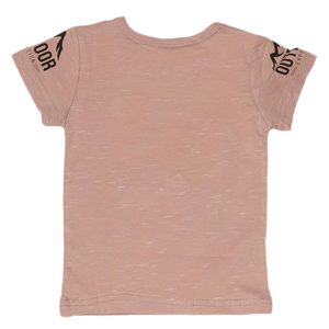 T-shirt à manches courtes pour garçons - Beige - Product Image 2