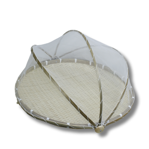 PRODUCTO DE VENTA CALIENTE Precio bajo Artesanía BANDEJA DE BAMBÚ Cesta multiusos para herramientas de cocina para prueba de pan - Product Image 1