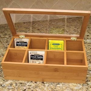 Custom <b>Wooden</b> <b>Tea</b> <b>Box</b> Handmade Work Good Finish Wholesale Bulk Deals - Product Image 2