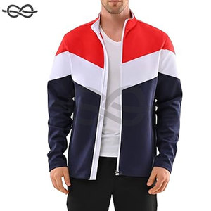 Chaqueta de chándal para hombre, Sudadera ligera con cremallera completa para exteriores, chaqueta de Golf informal de manga larga a la moda, prendas de vestir exteriores versátiles - Product Image 4
