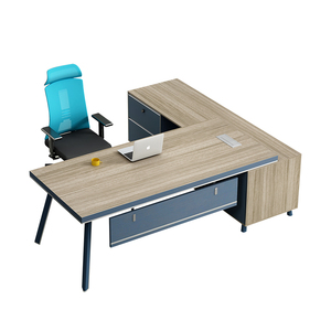 Luxury Executive <b>Desk</b> And Chair <b>Set</b> Modern Solid Wood Boss Office Table High End CEO Furniture Workstation - Product Image 1
