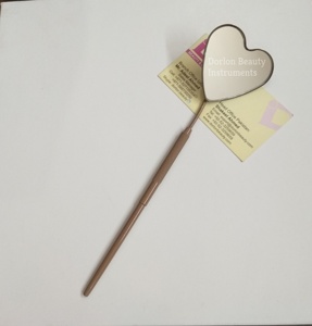 Heart Shape Design Handle Eyelash <b>Mirror</b> Stainless Steel Private Logo Professional Eyelash <b>Inspection</b> <b>Mirror</b>/ Makeup Lash <b>Mirror</b> - Product Image 2