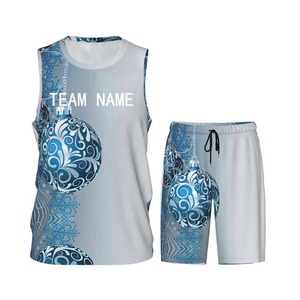 Uniforme de baloncesto tejido de malla ligero transpirable costuras duraderas adecuado para el entrenamiento de gimnasia y competiciones atléticas - Product Image 5