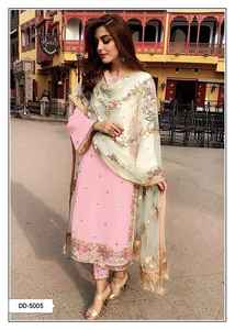 Nuevo trabajo de bordado pesado exclusivo para mujer Jari Codding Wear Beautiful Lehenga Choli para bodas nupciales e indias/paquistaníes - Product Image 2