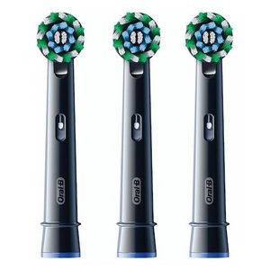 แปรงสีฟันแบบเปลี่ยนหัว CROSS ACTION <span class=keywords><strong>Pro</strong></span> สีดำ (3 ชิ้น) - Product Image 1