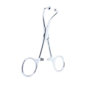 Venta al por mayor Backhaus toalla abrazadera fórceps 5,5 pulgadas de acero inoxidable trinquete de bloqueo de instrumentos médicos quirúrgicos - Product Image 4