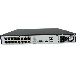 * Outlet * 16 kênh 4K <span class=keywords><strong>HD</strong></span> NVR Video Recorder 16CH @ 8mpx với 16 cổng PoE Switch <span class=keywords><strong>H</strong></span>.<span class=keywords><strong>265</strong></span> + 80Mbps <span class=keywords><strong>P2P</strong></span> <span class=keywords><strong>ONVIF</strong></span> 2 SATA giao diện 6TB - Product Image 3