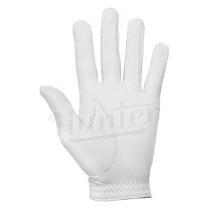 Gants de golf pour hommes en cuir Cabretta personnalisés avec logo, antidérapants, doux et respirants, prix de gros - Product Image 2
