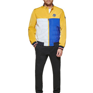 Blouson Bomber en Cuir Personnalisé de Haute Qualité 2025, Col Montant, Hiver, Service OEM, Motif Logo, Tissage Non Tissé Fini - Product Image 4