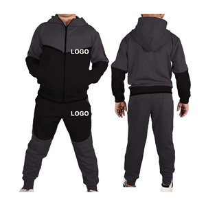 ชุดวอร์มสำหรับวิ่งจ๊อกกิ้งสำหรับเด็ก2ชิ้นชุดวอร์มสำหรับฝึกวิ่งพร้อมโลโก้ออกแบบได้ตามต้องการ - Product Image 5