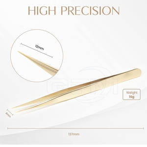 Vente en ligne Nouveau style de pinces à cils en acier inoxydable Fabrication au Pakistan Prix peu coûteux - Product Image 3