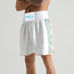 Pantalones Cortos de Boxeo Personalizables de Nailon/Poliéster Transpirables, Ligeros y de Secado Rápido de Alta Calidad para Hombres Adultos, para Entrenamiento - Product Image 4