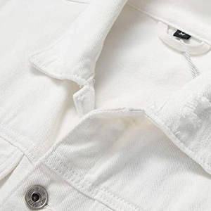 Las chaquetas más vendidas para hombre con mangas largas Cómodo cierre de botones Ropa de invierno Chaquetas de mezclilla - Product Image 3