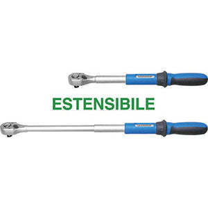 Clé à cliquet industrielle en acier 970VC avec rallonge 1/2, embouts Torx métriques en alliage, personnalisable OEM - Product Image 1