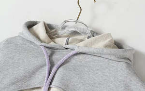 Style confortable pour le streetwear décontracté, sweat-shirts courts pour femmes, sweat-shirt court pour femmes, coupe personnalisée, tissu en coton respirant, séchage rapide - Product Image 4