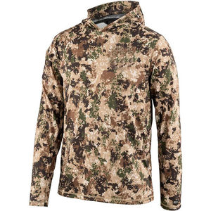 Sweat à capuche d'hiver pour homme adulte, manches longues, fermeture éclair quart, imperméable et coupe-vent, coupe ample - Product Image 2