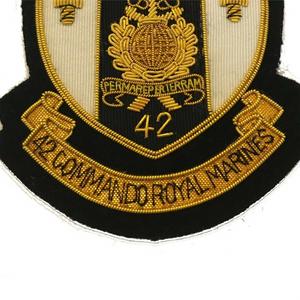 Insignia bordada a mano de calidad premium 42 Cemmand Royal Merines RM Blazer Badge - Product Image 6
