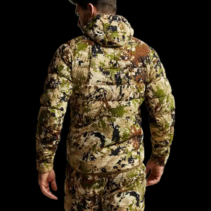 Veste de chasse imperméable coupe-vent en softshell orange camouflage pour homme, respirante, pour la chasse au canard en plein air - Product Image 4