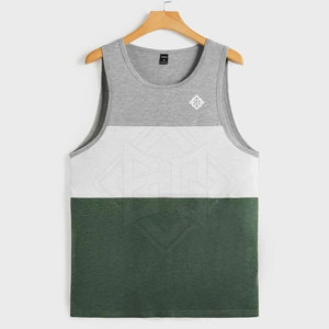 เสื้อกล้ามผู้ชายไซส์ใหญ่สำหรับฤดูร้อน ระบายอากาศได้ดี ผลิตในปากีสถาน เหมาะสำหรับออกกำลังกาย ผ้าถักทอจากฝ้าย/โพลีเอสเตอร์ คุณภาพสูง ขายตรงจากโรงงาน - Product Image 1