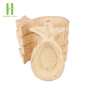 BEST SELLER Eco-friendly Wood <b>Bowl</b> Dining Room Handmade <b>Dough</b> <b>Bowls</b> for Decor Natural Material Decorative <b>Bowl</b> Home Decor - Product Image 2