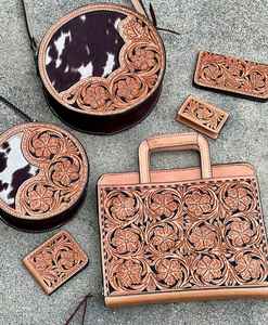 Sac à main en cuir pleine fleur sac décontracté d'affaires sac de voyage mode occidentale et sacs de selle pliables multifonctionnels et spacieux - Product Image 6