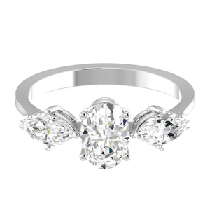 แหวนเพชรทรงกลมแบบ Halo ทอง 14K แท้ น้ำหนัก 3.4 กะรัต สำหรับผู้หญิง ของขวัญสำหรับงานหมั้นและงานแต่งงาน - Product Image 4