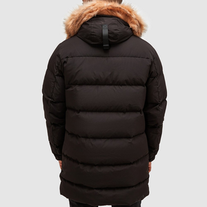 Parka promotionnelle en polyester pas cher pour hommes Parka d'extérieur d'hiver respirante pour les sans-abri - Product Image 2