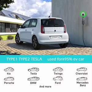Station de recharge pour véhicules électriques FANK FT-Q21 Daoyu-Type 2, nouvelle, rapide, portable, 32 ampères, 7 kW, mode 2 GB, chargeur pour véhicules électriques - Product Image 6