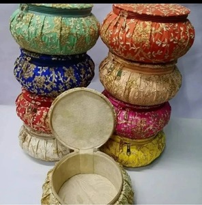 Organizador de brazalete con forma de Matki para mujer, caja de brazalete, caja de joyería, caja de brazalete al por mayor, favores Mehendi, regalos de devolución de Pooja - Product Image 5