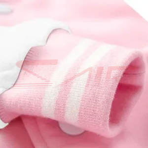 Veste universitaire polaire Letterman pour hommes de haute qualité toile fabriquée au Pakistan prix de gros personnalisé pour l'hiver - Product Image 5