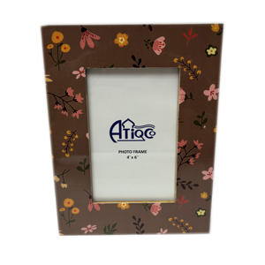 กรอบรูปสวยงามจาก atiqco กรอบรูปหลายใบพิมพ์ลายป่าพร้อมเกราะกันแล็คเกอร์ตกแต่งบ้านและสำนักงานกรอบไม้ - Product Image 2