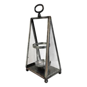 Luxury Design Silver Iron Handle Metal Luxury <b>Glass</b> Candle <b>Holder</b> Newest Design Metal <b>Glass</b> Candle <b>Holder</b> - Product Image 1