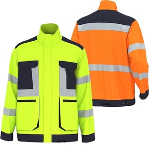 เสื้อแจ็กเก็ตกันน้ำหนาอบอุ่นสำหรับผู้ชาย, เสื้อทำงานกันหนาวสำหรับฤดูใบไม้ร่วง - Product Image 6