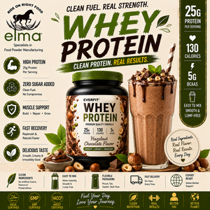 EVERFIT Isolat de protéines de lactosérum WPI en poudre, saveur pistache, 2 kg, 25 g de protéines, sans sucre ajouté, halal, OEM, marque privée, croissance musculaire - Product Image 1
