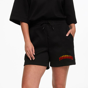 Shorts pour femmes en coton doux, coupe décontractée, en tissu éponge, vente en gros, pour le marché d'exportation - Product Image 2