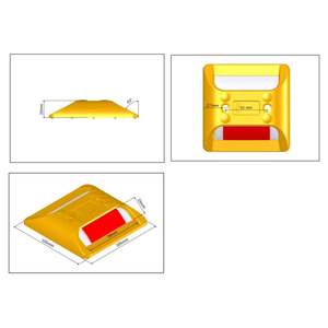 <b>Set</b> of 10 Highway Driving Plastic Studs - Product Image 5