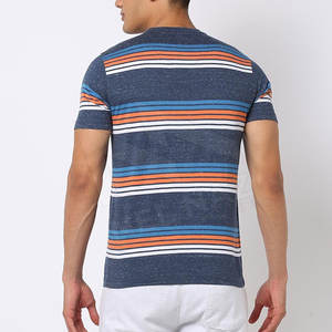 Personalizado 100% algodón Jersey hombres camisetas al por mayor fabricantes de ropa más tamaño dobladillo curvo transpirable impresión del logotipo - Product Image 4