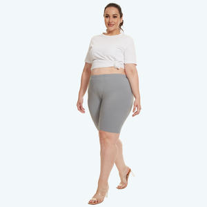 Wholesale Manufacture Plus Size Sport <b>Shorts</b> Custom LOGO <b>Women's</b> Low <b>Waist</b> Silk Light Weight <b>Women</b> Drawstring <b>Elastic</b> Breathable - Product Image 3