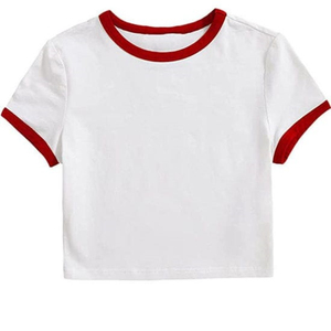 เสื้อยืดครอปสำหรับผู้ชายเสื้อครอปสำหรับผู้ชายวัสดุนิ่มกันยับไม่ยับ - Product Image 6