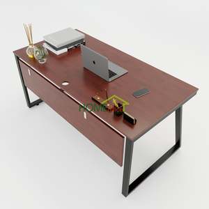 โต๊ะคอมพิวเตอร์สำนักงาน/ห้องนอนร่วมสมัย 160x80 ซม. MDF Trapeze II Concept - Product Image 1
