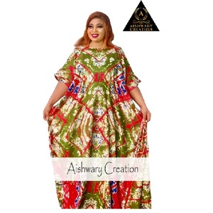 Robe Kaftan élégante faite à la main pour femmes, longueur maxi, rayonne tissée, dentelle, décoration, coupe ample, robe musulmane, tenue de plage décontractée - Product Image 2