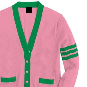 Universities knitted sweater coats for <b>ladies</b> slim fit women <b>long</b> <b>cardigans</b> women's knitted <b>Cardigan</b> with custom embroidery - Product Image 4