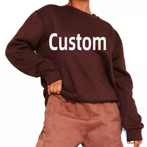 Sweat-shirt col ras du cou en coton, design personnalisé, solide et résistant pour les Couples - Product Image 5