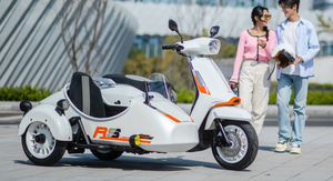 รถสามล้อแบบใหม่ ปี 2026 ทันสมัย ขนาดเล็ก แบบมีไซด์คาร์ 3 ที่นั่ง - Product Image 5