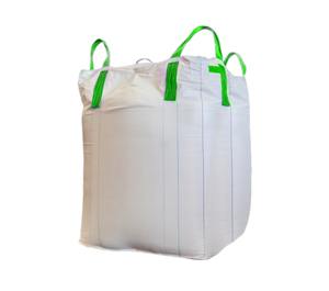Venta al por mayor FIBC Bulk Bag Container 500-2500kg Blanco Circular Cruz esquina bucle tejido PP personalizado de Vietnam Fabricante - Product Image 4