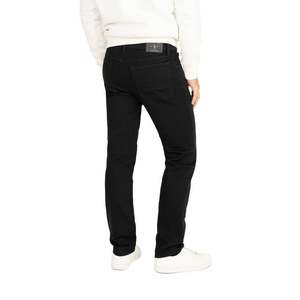 2023 Summer Classic <b>Men</b> Thin Denim <b>Jeans</b> Lightweight Cotton <b>Elastic</b> Medium high <b>waist</b> Fit Straight Youth Simple Casual Trousers - Product Image 2