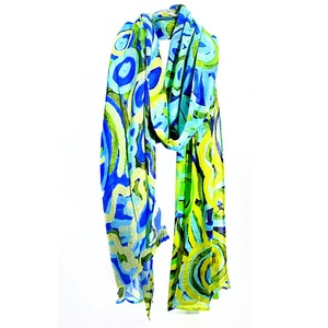 Cotton Scarf Custom Design Print Color Fashion Beautiful Gift Very Soft Fashion High Quality Women Men stylish Scarves - Product Image 3